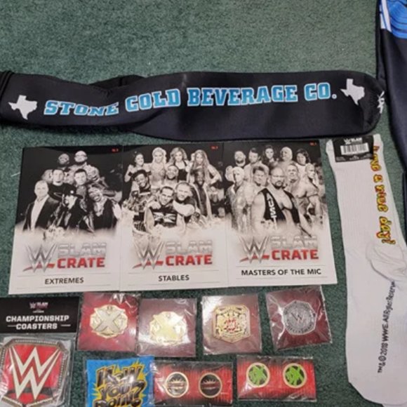 WWE Wrestling Loot Crate Bundle - Picture 1 of 11